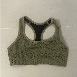 Gap Olive Green Sports Bra